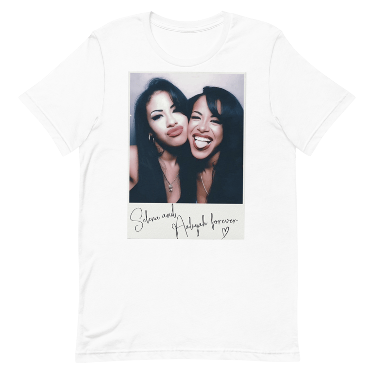 Vintage Aaliyah & Selena Forever T-Shirt – Queens of R&B 👑🎶